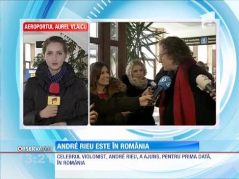 André Rieu, celebrul violonist, este în România