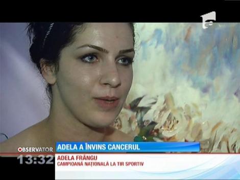 Adela Frângu, multiplă campioană naţională la tir, a învins cancerul