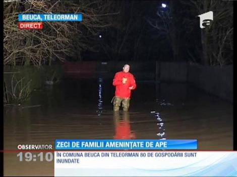 Update / Cod roşu de inundaţii în Teleorman şi Dolj