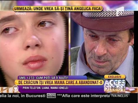Liana, mama Ionelei: ”O să vin să o iau pe fiica mea”