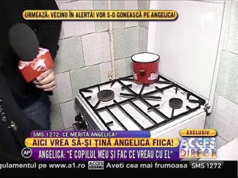 Aici vrea să-și țină Angelica Constantin fiica