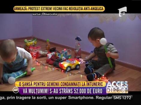 O șansă pentru gemenii condamnați la întuneric