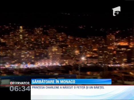 Sărbătoare la Monaco! Prințesa Charlene a născut gemeni, un băiat şi o fetiţă
