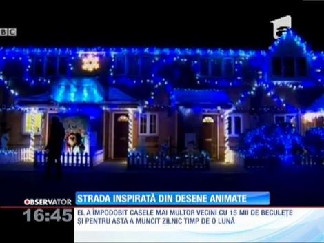 Strada inspirată din desene animate