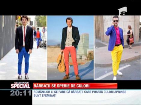 Special! Culorile de care se sperie bărbații