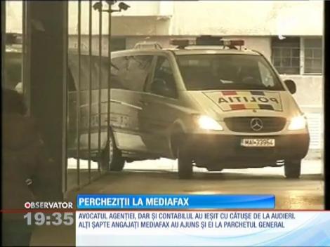 Agenţia de presă Mediafax, vizitată de procurori
