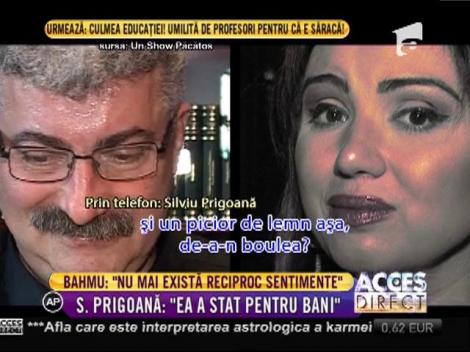 Adriana Bahmuţeanu: ”Nu mai există reciproc sentimente între mine și Prigoană”