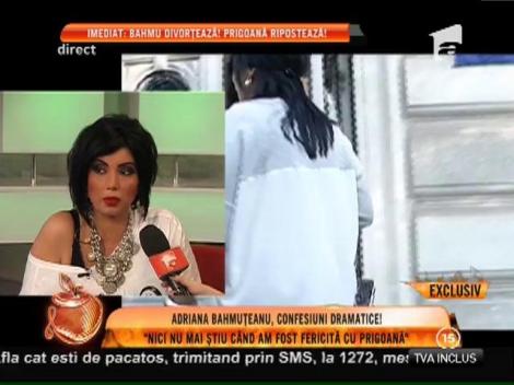 Adriana Bahmuţeanu divorţează, Silviu Prigoană ripostează!