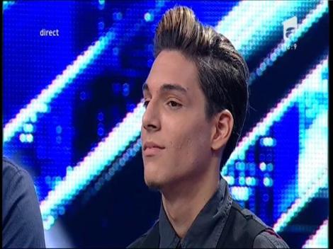 Sergiu Braga s-a calificat în semifinalele X Factor!