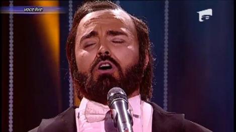 Luciano Pavarotti - ”O sole mio”. Vezi transformarea lui Pepe la "Te cunosc de undeva!"