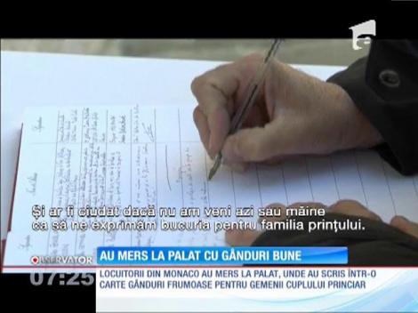 Gânduri frumoase pentru gemenii cuplului princiar din Monaco