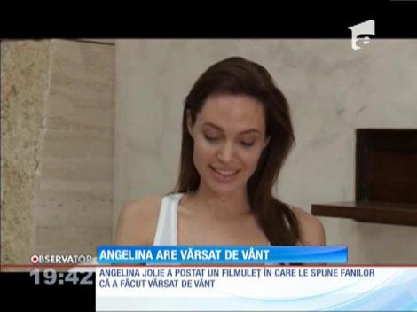 Angelina Jolie are varicelă și a decis să se izoleze de restul lumii