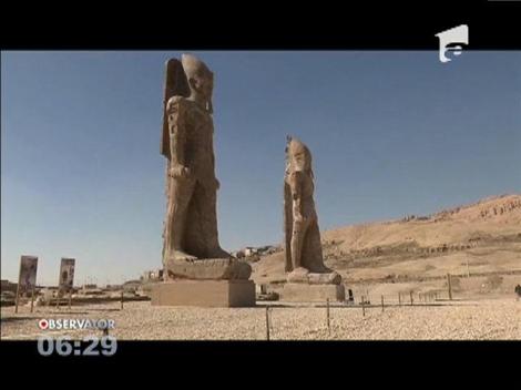 Două statui pierdute milenii întregi, expuse din nou