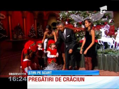 Pregătiri de Crăciun la Casă Albă