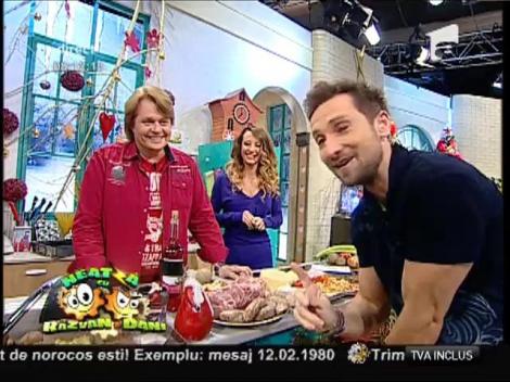 Îţi lingi degetele de plăcere! Purcel în vacanţă, un preparat delicios cu vin rose şi nucşoară