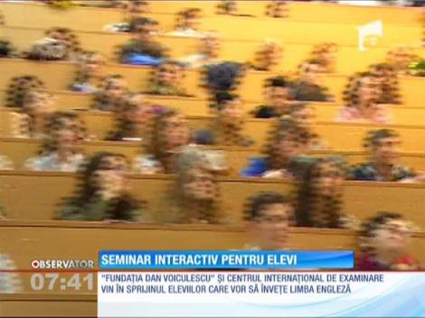 Seminar interactiv pentru elevi