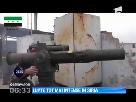 Lupte tot mai intense în Siria
