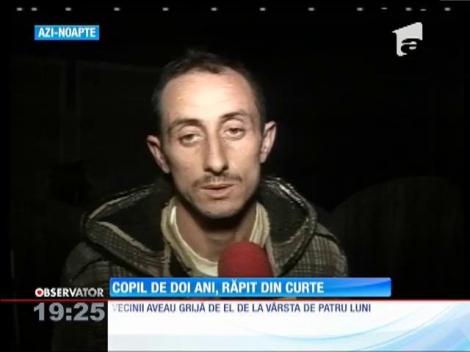 Un băieţel de doi ani din Bihor e dispărut de acasă de mai bine de 24 de ore