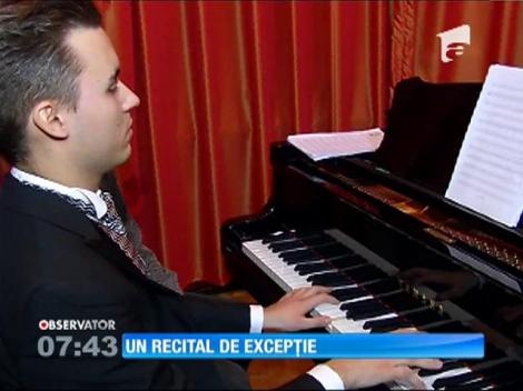 Bursier al Fundației Dan Voiculescu, Matei a devenit un compozitor experimentat