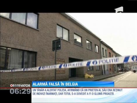 Alarmă falsă în Belgia