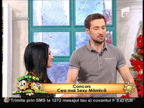 Georgiana și Roxana, candidatele de astăzi de la concursul ”Cea mai Sexy Mămică” de la Neatza! partea I