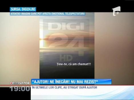 Ajutor! Ne inecam! Nu mai rezist"