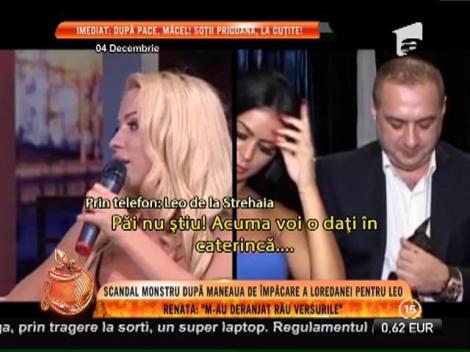 Renata, supărată pe maneaua de împăcare a Loredanei pentru Leo: "M-au deranjat versurile"
