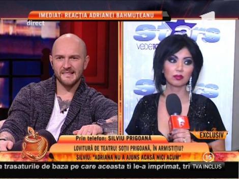 Silviu Prigoană: "Adriana este vedeta familiei!"