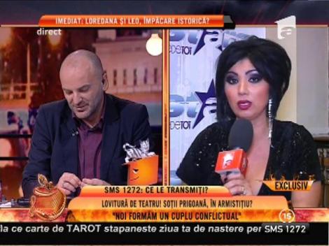 Adriana Bahmuţeanu, despre relaţia cu Prigoană: "Noi formăm un cuplu conflictual!"