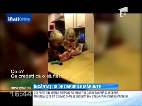 Moş Crăciun a venit mai devreme la doi fraţi adorabili din Marea Britanie