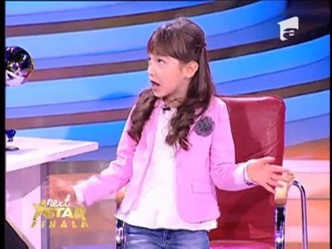 Maia Mălăncuş, un copil năzdrăvan, un talent în adevăratul sens! Scenetă demenţială cu Anca Ţurcaşiu