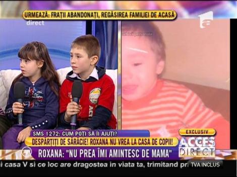 Despărţiţi de sărăcie! Roxana nu vrea la casă de copii! 02