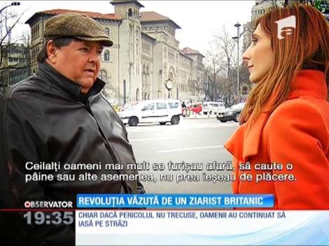 Revoluţia văzută de un ziarist britanic