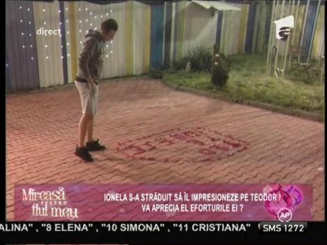 Teodor, cu capul în nori! Şi-a dezamăgit iubita după ce nu a văzut surpriza pe care i-o pregătise
