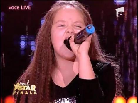 Jackson 5: "Who's Loving You".Vezi cum cântă Diana Movilă, la Next Star!