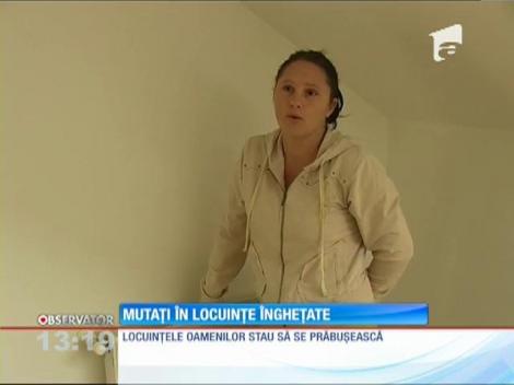 Zeci de arădeni au fost evacuaţi din blocul în care stau de patru ani