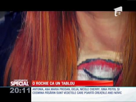 O rochie ca un tablou