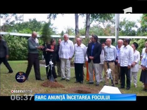 Forţele Armate Revoluţionare din Columbia au anunţat o încetare unilaterală a focului