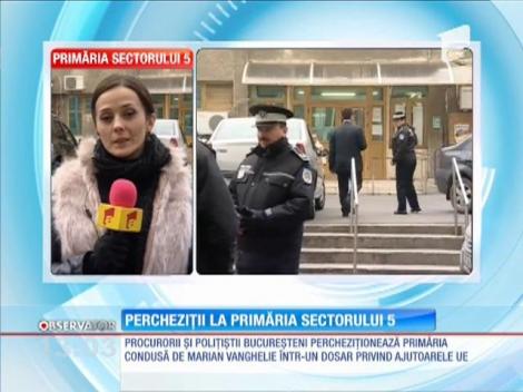 Perchiziţii la primăria sectorului 5