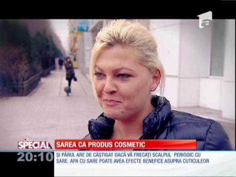 SPECIAL! Sarea grunjoasă, produs cosmetic