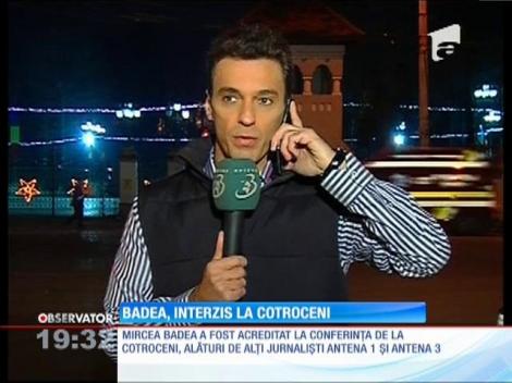 Mircea Badea, interzis la Cotroceni