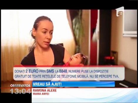 Vreau să ajut! Anya a fost diagnosticată cu o tumoare cervicală inoperabilă în Romania