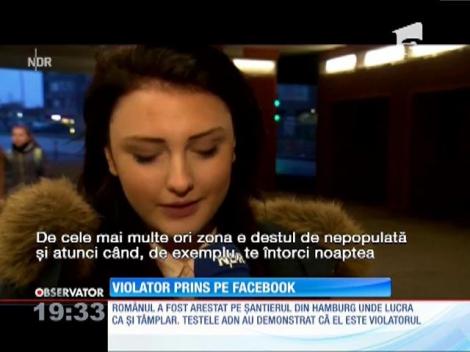 Violator prins pe Facebook