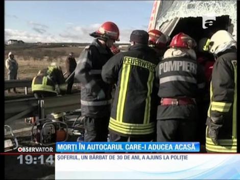 14 români, morți în autocarul care-i ducea acasă