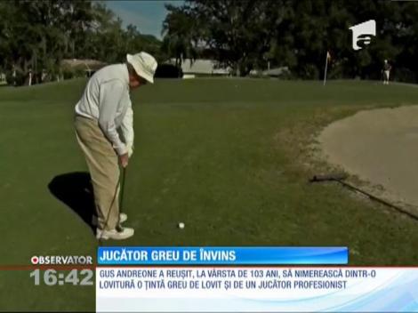 Un jucător de golf de 103 ani a cucerit un record care l-ar face gelos şi pe Tiger Woods
