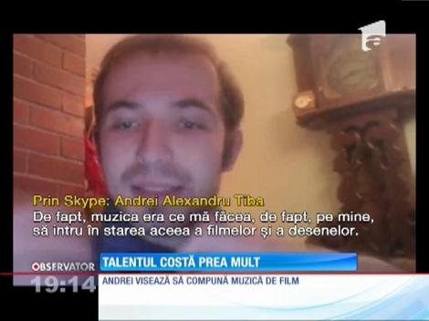 Talentul costă prea mult pentru un tânăr artist din Timişoara