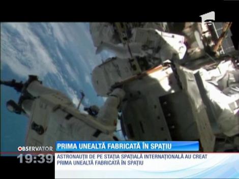 Cheie franceză, prima unealtă fabricată în spațiu