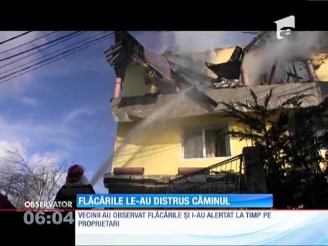 Un burlan improvizat a lăsat pe drumuri o familie, în prag de sărbători