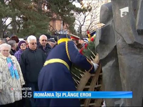 România îşi plânge eroii, la 25 de ani de la Revoluţie