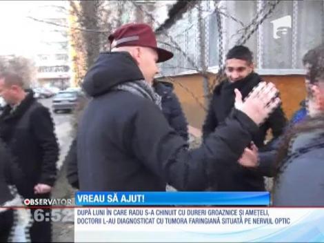 Vreau să ajut! Radu a plecat la Roma pentru tratament